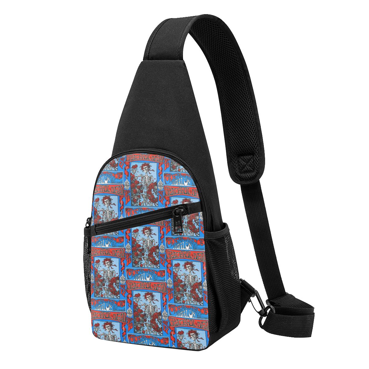 Sling Backpack Shoulder - Grateful Dead Rock Band Borsttas Heren