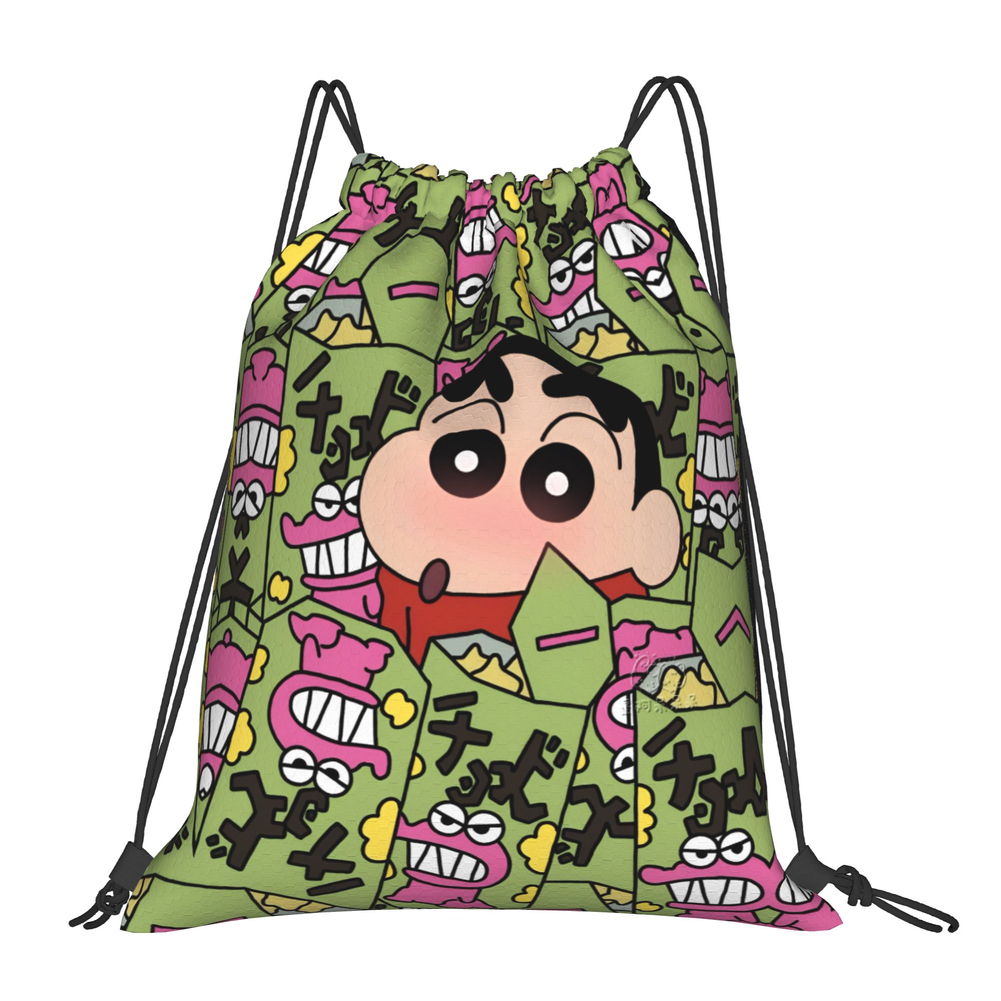 Drawstring Gym Bag - Aangepaste kleurpotloden Shins Chans tas met