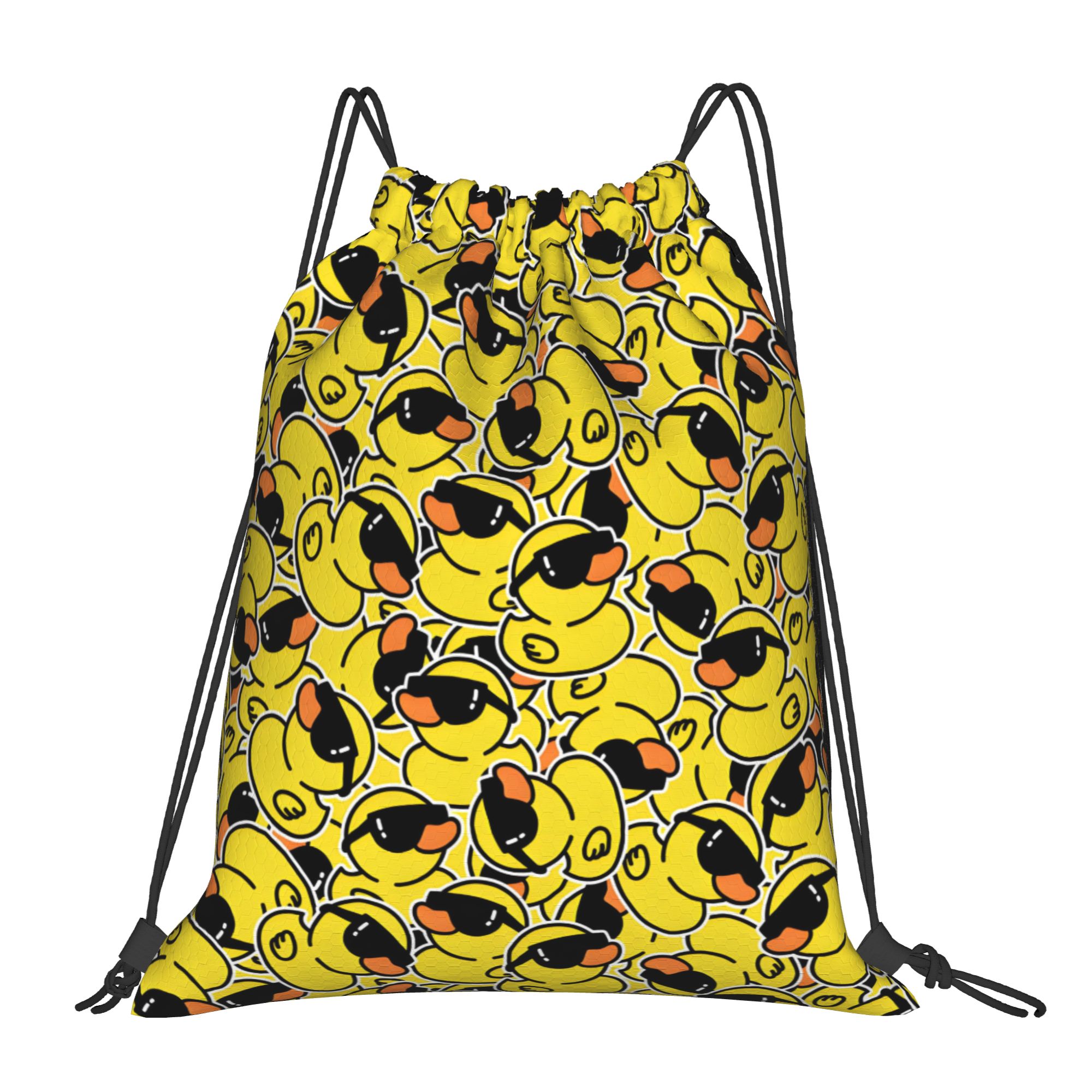 Drawstring Gym Bag - Op maat gemaakte rubberen eend zonnebril