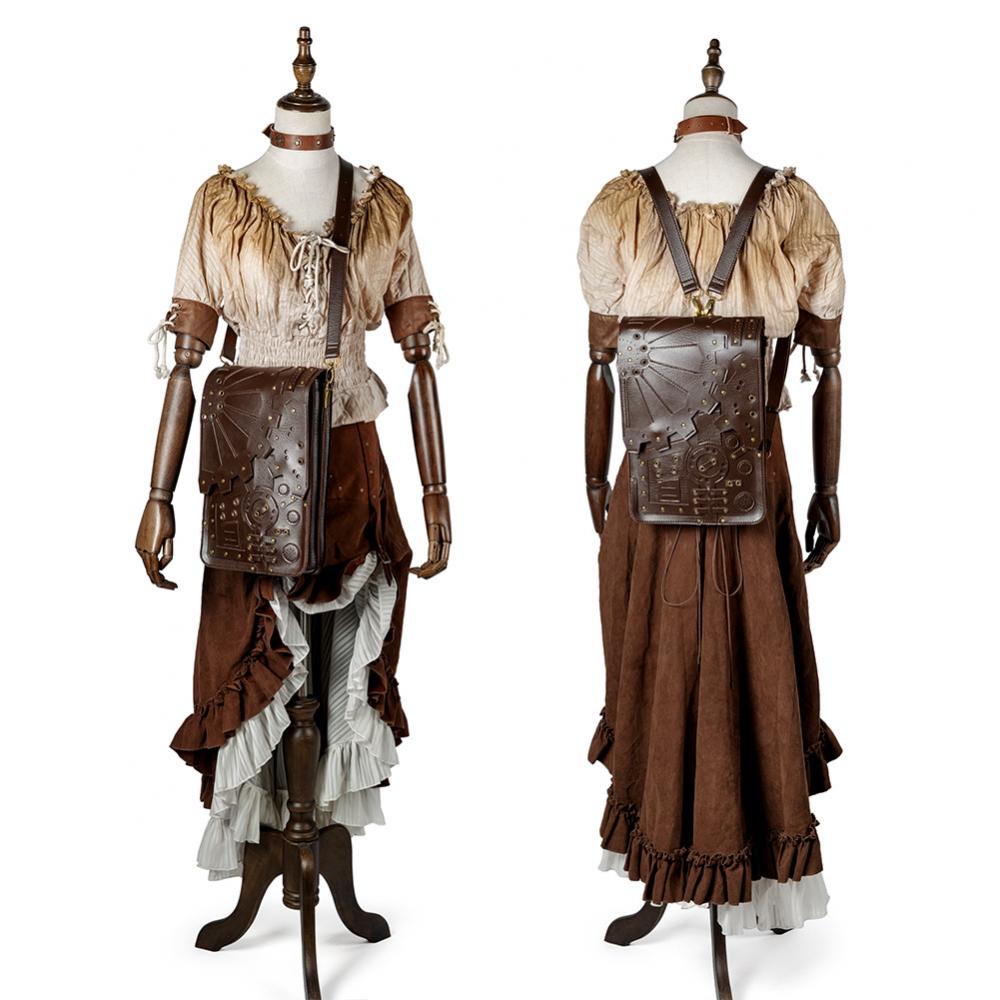 Steampunk Retro Gear Rugzak Vi - Leather Backpack Vintage recensie en prijs