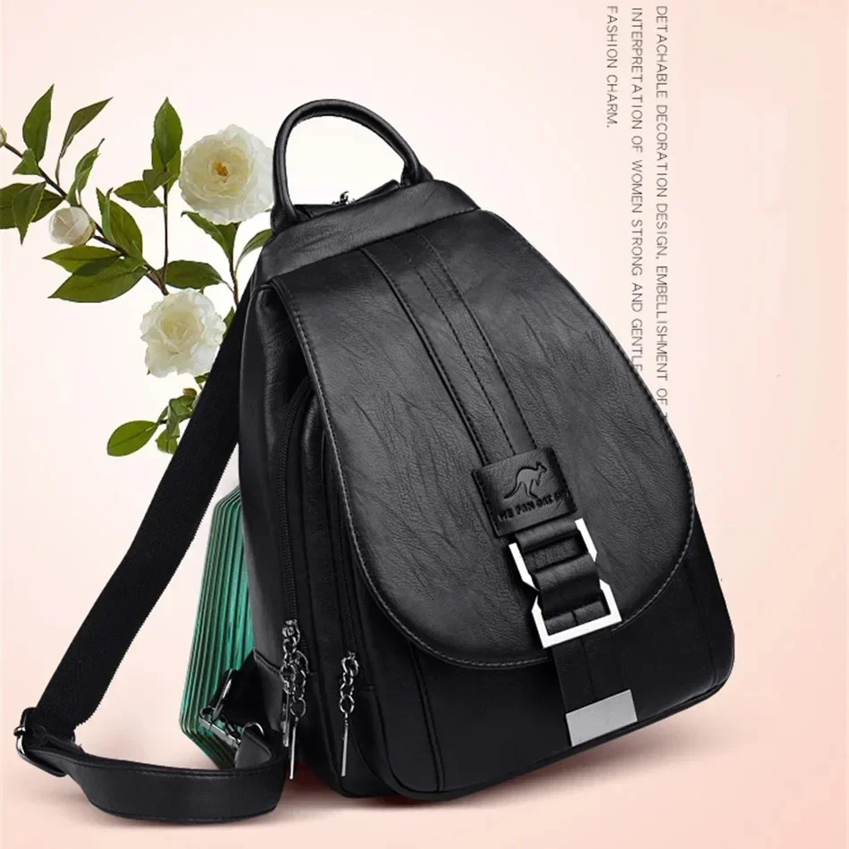 Multifunctionele dames leren r - Leather Backpack Vintage recensie en prijs