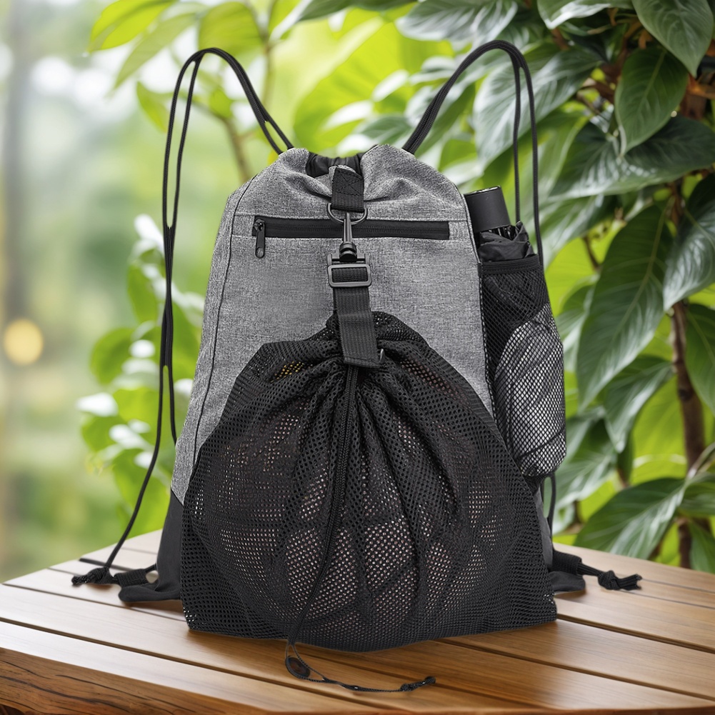 Basketbalrugzak met trekkoord  - Drawstring Gym Bag recensie en prijs