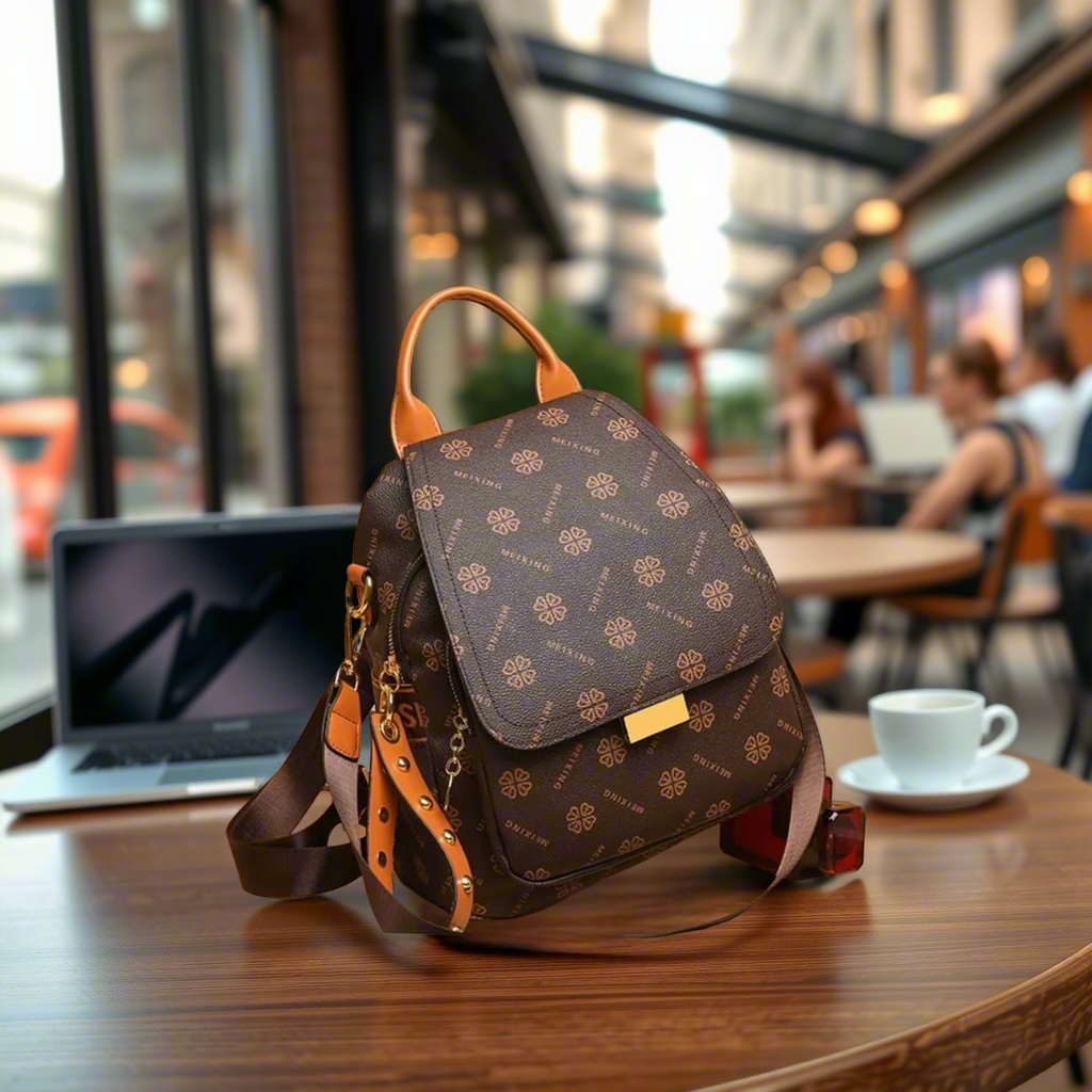 Retro bedrukte rugzak voor dam - Leather Backpack Vintage recensie en prijs