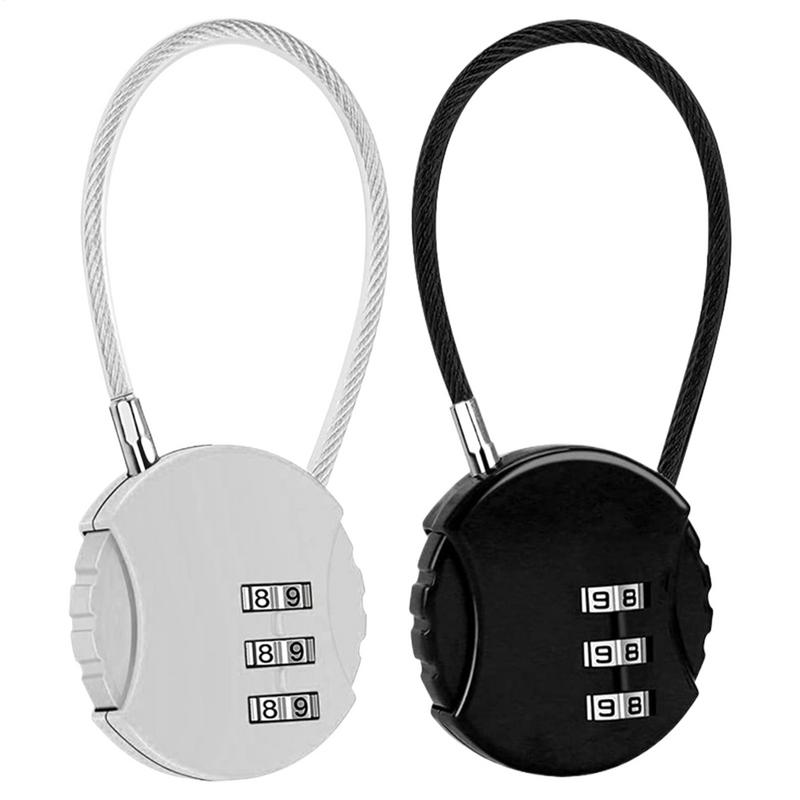 Ronde vorm bagage comboslot 3- - Backpack Lock Combo recensie en prijs