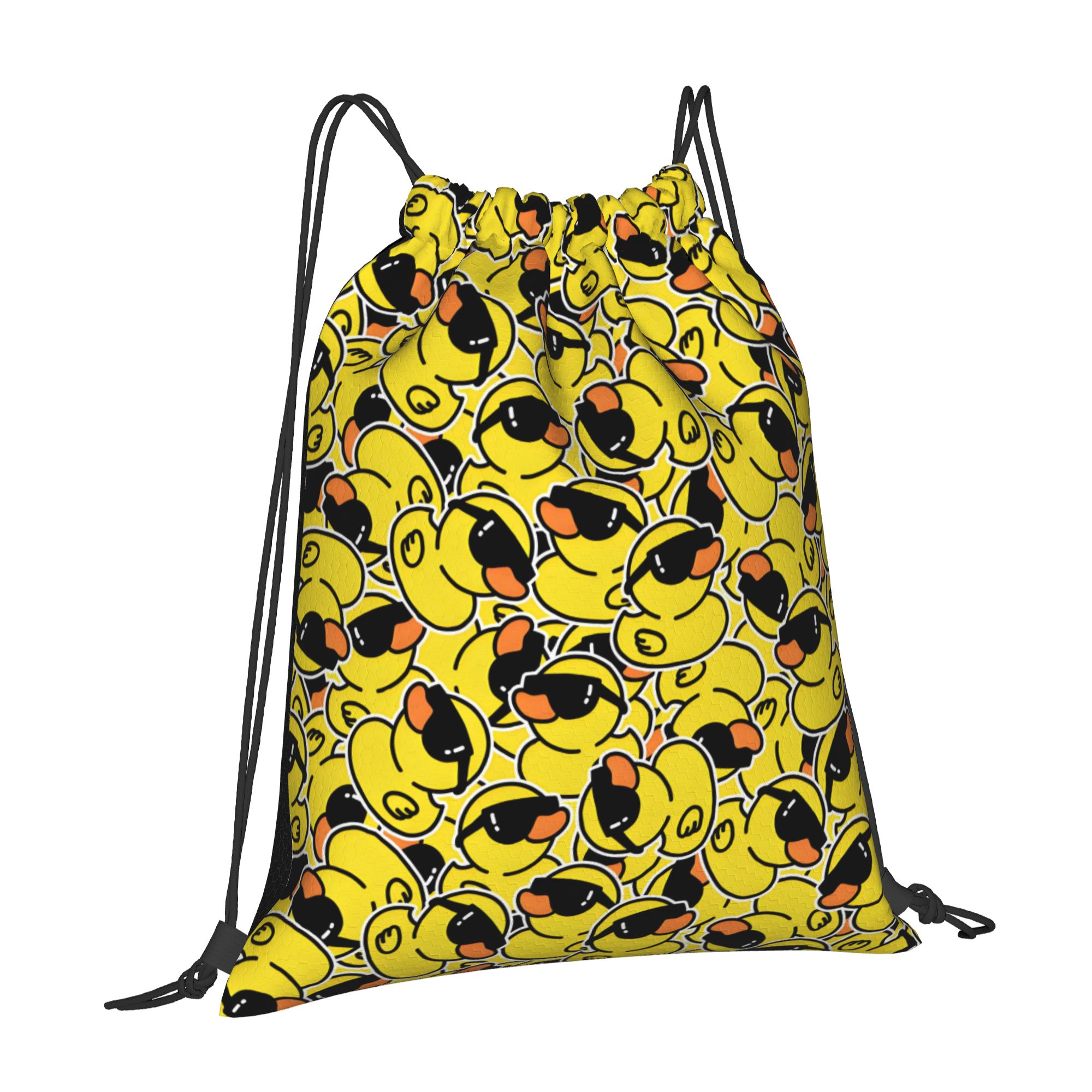 Op maat gemaakte rubberen eend - Drawstring Gym Bag recensie en prijs